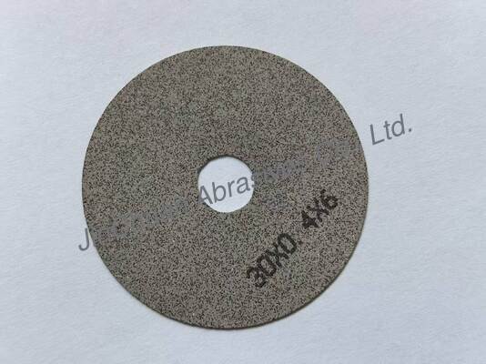 0.4mm supper thin chip breaker 금속 결합 cbn 절단 바퀴 1A8