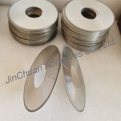 지름 127mm 두께 1.55mm 자물질 D151 전기화 다이아몬드 톱 블레이드