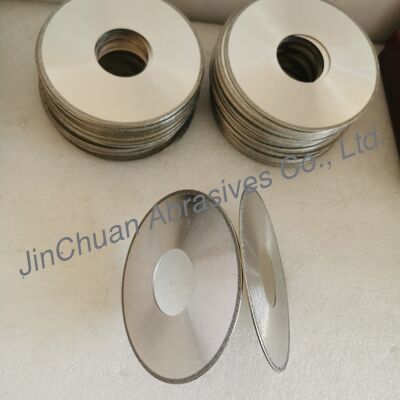 지름 127mm 두께 1.55mm 자물질 D151 전기화 다이아몬드 톱 블레이드