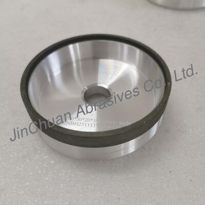 6A9 樹脂 결합 CBN 밀링 휠 100*30T*20*3*10mm 젖은 밀링 B126