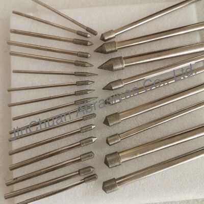 주문제조 12*10*10*120mm 45°-120° D126 시멘트 탄화탄에 대한 전자 접착 맷돌