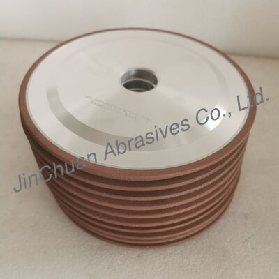 14F1 200*10T*32*6*4*R2 D181 레진 본드 다이아몬드 연삭 휠