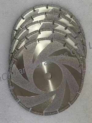 전기장치 다이아몬드 밀링 휠, 지름 230mm, 자갈 번호 D35/40
