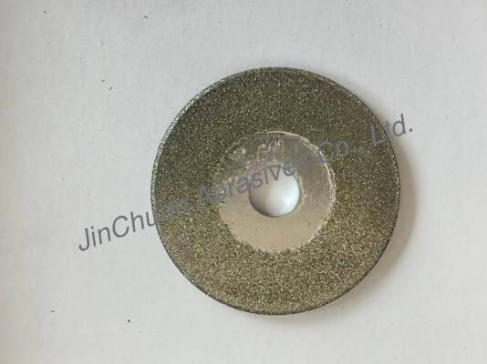 Electroplated Diamond  Grinding Wheel , Diameter 40mm, Grit Number 100/120