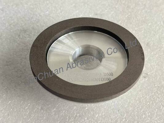 카바이드 공구용 4A2 수지 다이아몬드 연삭 휠, 직경 75mm, 입도 D500