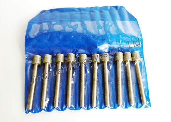 석유 및 가스 산업에 있는 8.89mm 전기도금을 한 다이아몬드 가는 핀