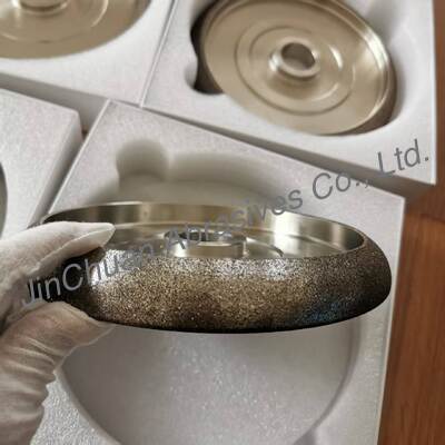 8 인치 203mm 전기 도금 CBN 샤프닝 휠 32mm 보어 목공 밴드 톱 블레이드 연삭 용 사용자 정의 가능