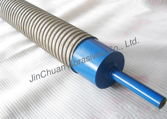 석탄 바퀴, 장치 다이아몬드 닦는 패드를 기계로 가공하는 브레이크 원판