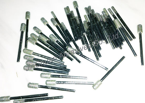 까만 단단한 다이아몬드는 숫돌 세트, 경제적인 다이아몬드 가는 머리를 입혔습니다