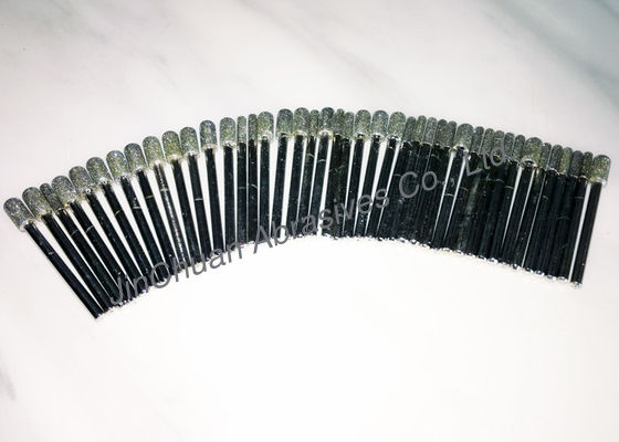 까만 단단한 다이아몬드는 숫돌 세트, 경제적인 다이아몬드 가는 머리를 입혔습니다