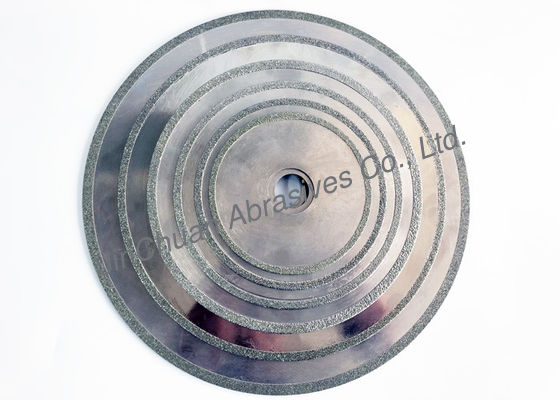 대리석 절단에 의하여 주문을 받아서 만들어지는 크기를 위한 고강도 전기도금을 한 다이아몬드 잎