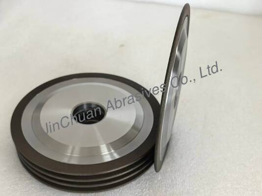 32mm 내경, 1.3mm ~ 4.0mm CBN 층을 갖춘 150mm 수지 본드 CBN 연삭 휠 (HSS 공구 연마용)