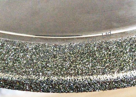 캐스팅은 D25/30 다이아몬드 연삭 휠을 전해도금시켰습니다