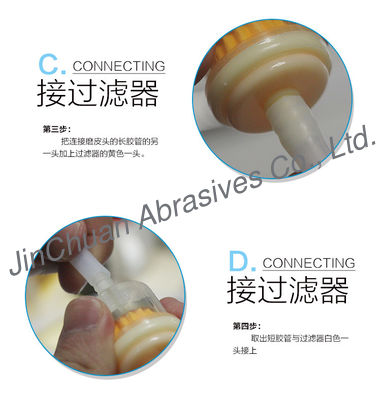 스테인리스 다이아몬드 소형 안마 피부 아름다움을 위한 작은 다이아몬드 파일
