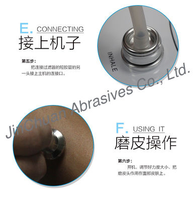 스테인리스 다이아몬드 소형 안마 피부 아름다움을 위한 작은 다이아몬드 파일