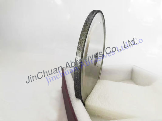 터보 이 갈기에 의하여 주문을 받아서 만들어진 강철 몸 모양을 위한 CBN 다이아몬드 바퀴가 127mm에 의하여 전기도금을 했습니다