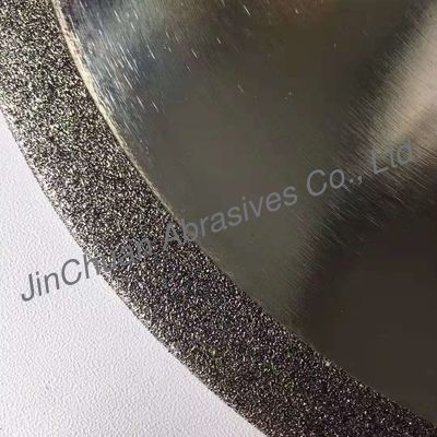 50의 모래 CBN 절단 바퀴 12" 봄 강철을 자르기를 위한 회전 숫돌