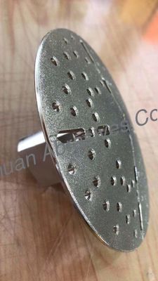 정밀도 포용력을 가진 전기도금을 한 다이아몬드 회전 숫돌 170/200 매쉬의 크기