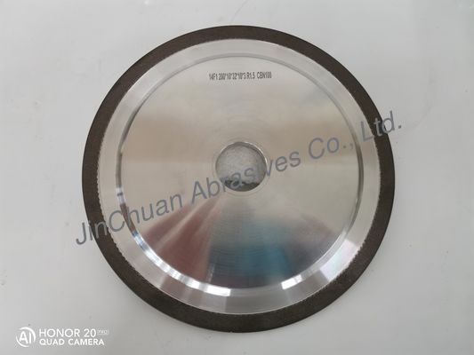 목제 밴드를 위한 CBN 수지 접착성 회전 숫돌은 비분쇄기의 날카롭게 하를 보았습니다