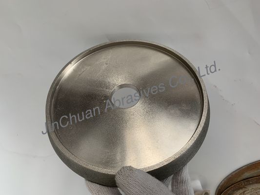 밴드를 위한 평행한 다이아몬드 알루미늄 합금 회전 숫돌 다이아몬드 평야 바퀴는 톱날을