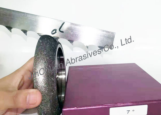 B151 모래에 의하여 전기도금을 하는 CBN 회전 숫돌 12.7mm 안 구멍 22.23mm 간격