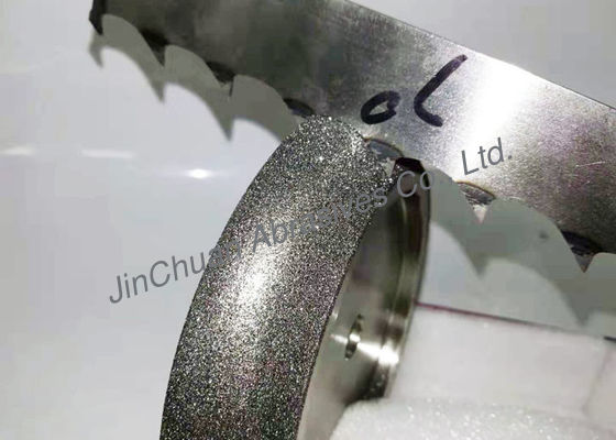 B151 모래에 의하여 전기도금을 하는 CBN 회전 숫돌 12.7mm 안 구멍 22.23mm 간격