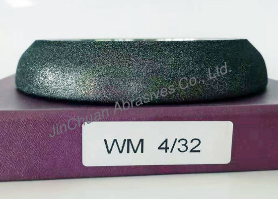 CBN 다이아몬드 바퀴 5" 4/32 나무 Mizer 회전 숫돌을 가는 B126 모래