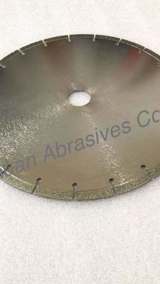 절단에 의하여 전기도금을 한 다이아몬드 잎/다이아몬드 잎 도와 절단기를 300mm 금속을 붙이십시오