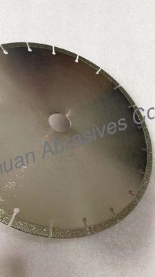 절단에 의하여 전기도금을 한 다이아몬드 잎/다이아몬드 잎 도와 절단기를 300mm 금속을 붙이십시오