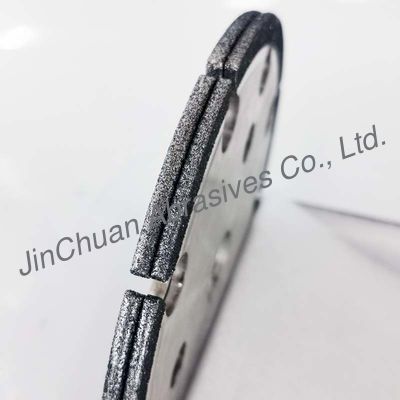 모양 Cbn 다이아몬드 회전 숫돌 강철 물자 원형 고성능