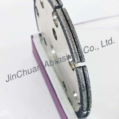 모양 Cbn 다이아몬드 회전 숫돌 강철 물자 원형 고성능