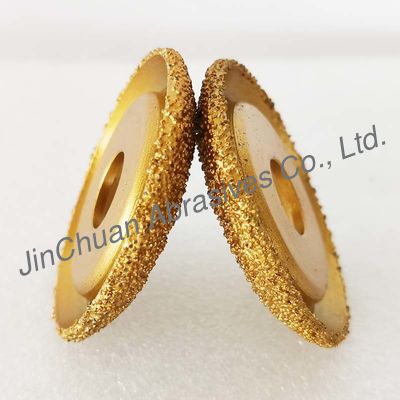 무쇠 연마는 D60mm CBN 다이아몬드휠 / 3 단위 선택 50/60.100/120.200/230을 납땜했습니다