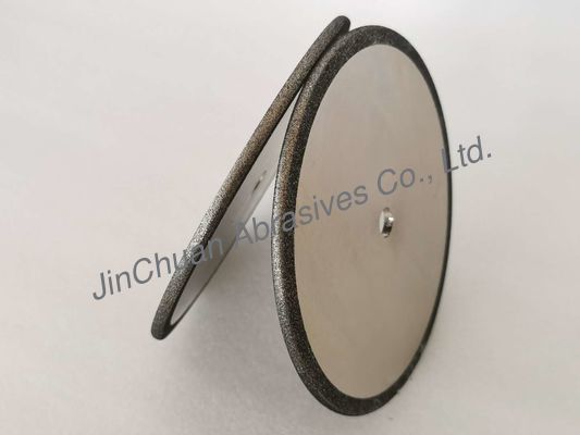 텅스텐 카바이드를 위한 평평한 모양이 형성된 1F1 다이아몬드 컷오프 휠