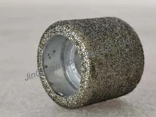D50/60 전기도금을 한 다이아몬드 회전 숫돌 28*25*12*R2 타이어 사용