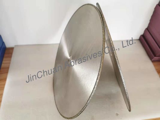 D35/40은 디스크 350*4*25.4*4mm을 줄이는 전기도금된 다이아몬드 연삭 휠을 갑니다