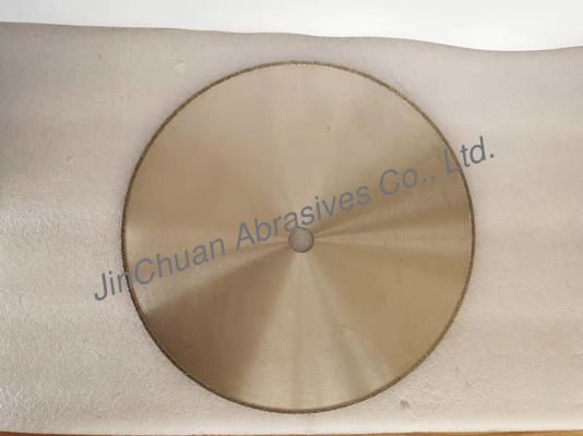D35/40은 디스크 350*4*25.4*4mm을 줄이는 전기도금된 다이아몬드 연삭 휠을 갑니다