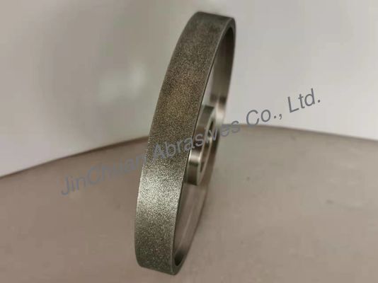 B80/100 Grit 152*12.7*34.93*5mm을 우드턴링 전기도금된 CBN 다이아몬드휠